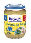Bebivita, пюре от броколи с пуешко месо 4+ месеца, 190 гр.