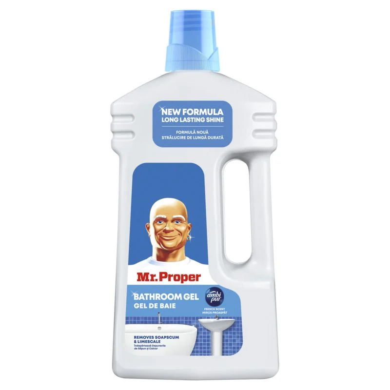 Mr. Proper, Bathroom Gel, почистващ препарат за баня, 1 л.