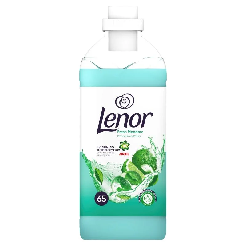 Lenor Fresh Meadow, омекотител, 60 изпирания, 1.625 л.