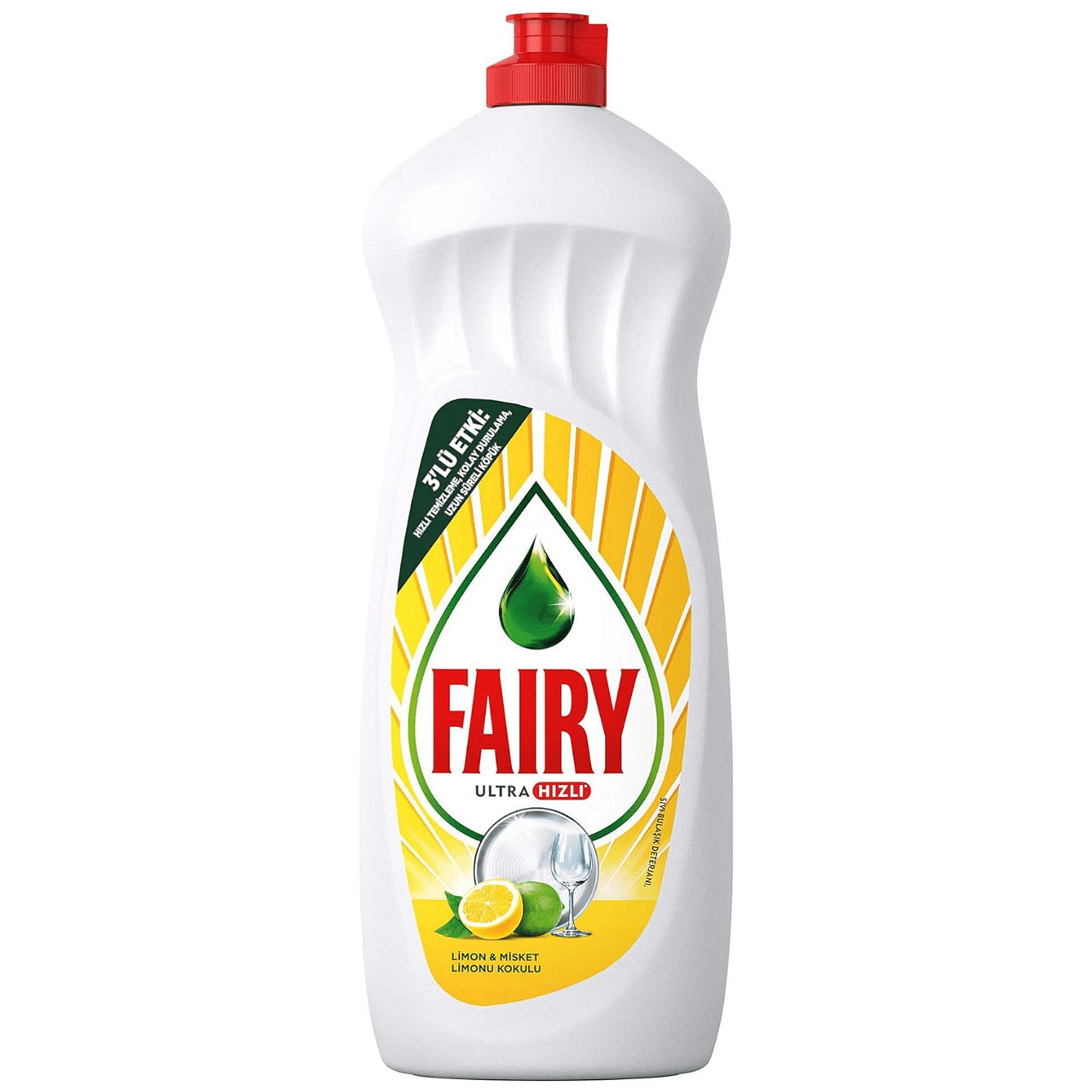 Fairy Lemon, препарат за миене на съдове, 650 мл.