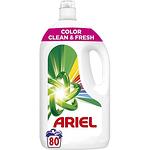 Ariel Color Clean & Fresh, течен перилен препарат, 80 изпирания, 4л.