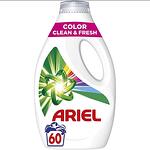 Ariel Color Clean & Fresh, течен перилен препарат, 17 изпирания, 850 мл.
