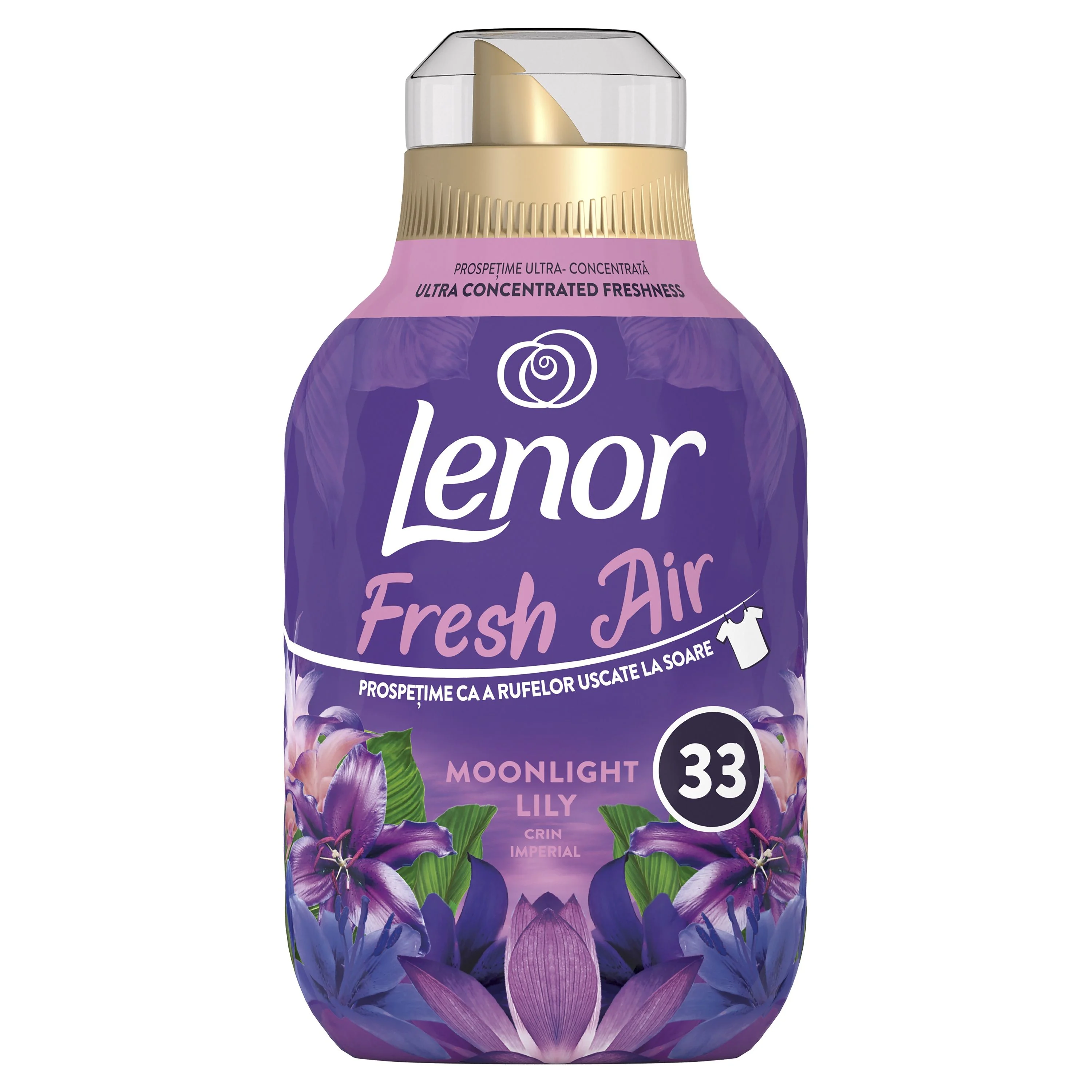 Lenor Fresh Air Moonlight Lily, омекотител, 33 изпирания, 462 мл.
