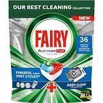 Fairy Platinum Plus Deep Clean, капсули за съдомиялна, 36 бр.