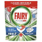 Fairy Platinum Plus All in One Deep Clean, капсули за съдомиялна, 50 бр.