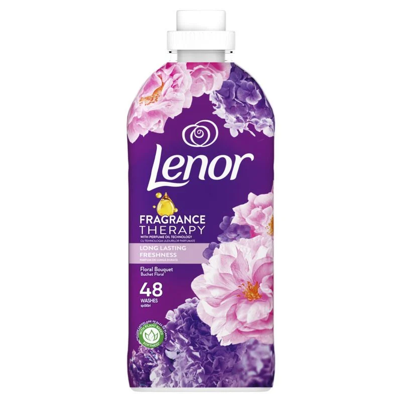 Lenor Floral Bouquet & Note Of Musk, омекотител, 48 изпирания, 1.2 л.