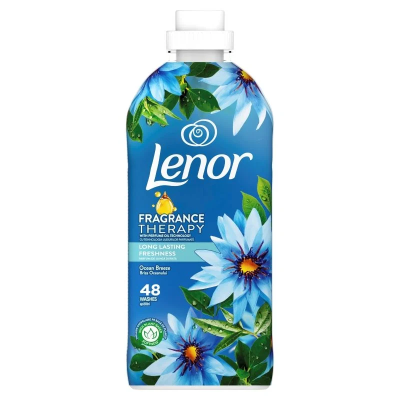Lenor Ocean Breeze & Lime, омекотител, 48 изпирания, 1.2 л.