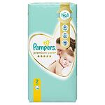 Пелени за бебе, Pampers Premium Care, размер 2, 4-8 кг., 46 броя.