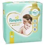 Пелени за бебе, Pampers Premium Care, размер 2, 4-8 кг, 23 броя.