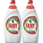 Fairy Pomegranate, препарат за миене на съдове, 2 x 750 мл.