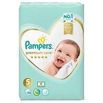 Пелени за бебе, Pampers Premium Care Value Pack, размер 5, 11-16 кг., 44 броя.