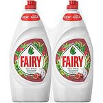 Fairy Pomegranate, препарат за миене на съдове, 2 x 900 мл.