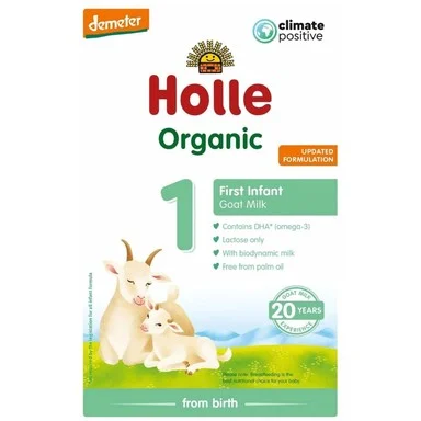 Holle 1, Био козе мляко за кърмачета от първия ден след раждането, 0+, 400 г