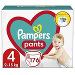 Пелени-гащички за бебе, Pampers Pants Maxi, размер 4, 9-15 кг.,176 бр.