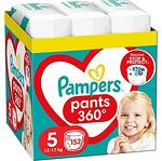 Пелени-гащички за бебе, Pampers Pants Junior, размер 5, 12-17 кг.,152 бр.