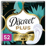 Discreet Plus, Deo, Water lily Plus, ежедневни превръзки 52 бр.