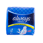 Always Classic, Night, дамски превръзки, 8 бр.