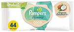 Мокри кърпички Pampers Harmonie с органичен кокос, 44 бр.