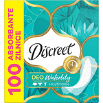Discreet, Deo, Water lily, ежедневни превръзки 100 бр.