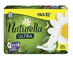 Naturella, Ultra, Night, нощни дамски превръзки с крилца, с екстрат от лайка, 32 бр.