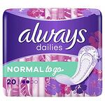 Always Dailies, Normal, ежедневни дамски превръзки, 20 бр.