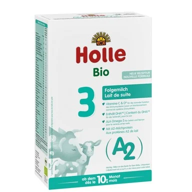 Holle 3, Преходно мляко с А2, 10+ месеца, 400 г