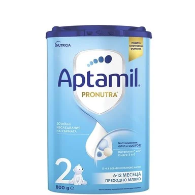 Aptamil 2 Pronutra, Преходно мляко за кърмачета, 6-12 месеца, 400 г