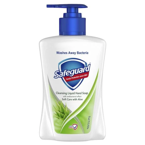 Safeguard, Течен сапун с алое, 225 мл.