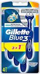 Gillette Blue 3, самобръсначка за еднократна употреба, 3 + 1 бр.