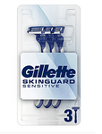 Gillette Skinguard Sensitive, самобръсначка за еднократна употреба, 3 бр.
