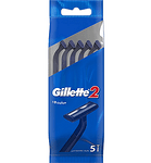 Gillette 2, самобръсначка за еднократна употреба, 5 бр.