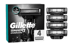 Gillette Mach 3 Charcoal, резервни ножчета 4 бр.