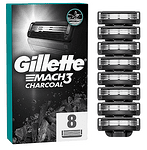 Gillette Mach 3 Charcoal, резервни ножчета 8 бр.