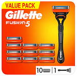 Gillette Fusion 5, самобръсначка с 10 резервни ножчета