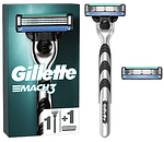 Gillette Mach 3, самобръсначка с 1 резервно ножче