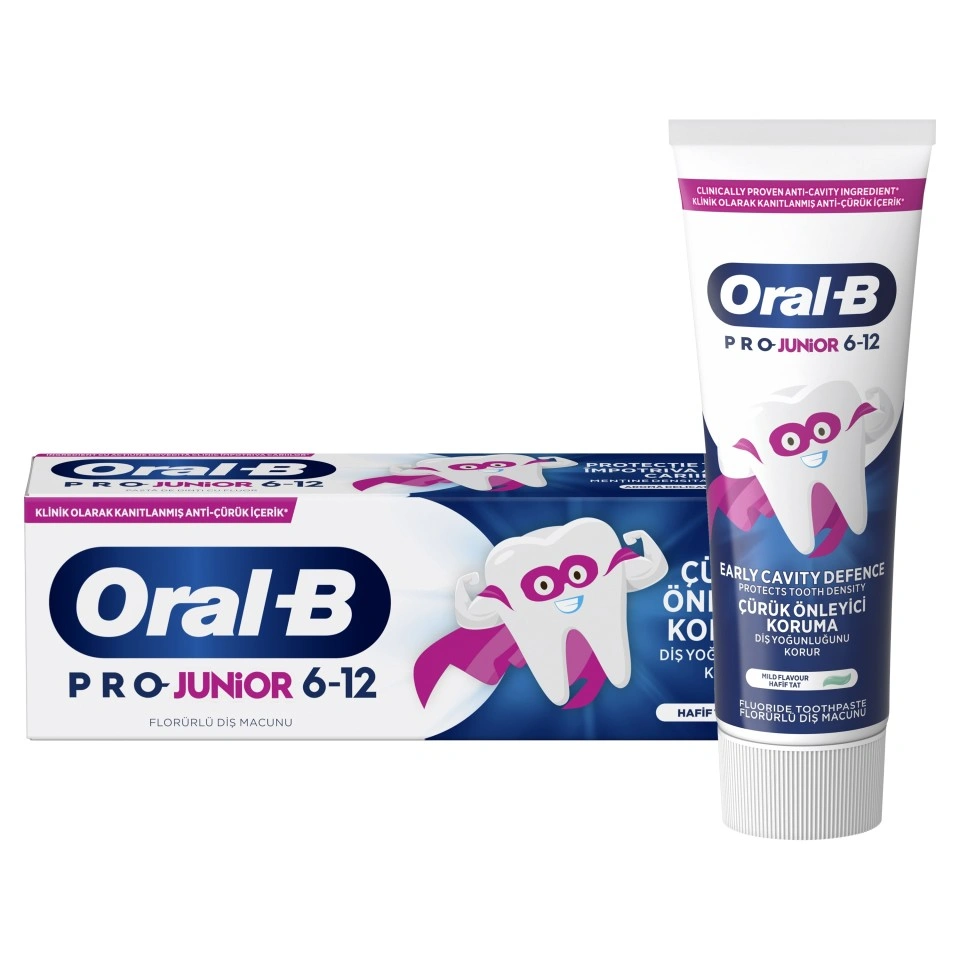 Oral-B Pro Junior 6 - 12 Years, паста за зъби за деца, 75 мл.