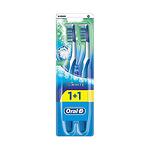 Oral-B 3D White Fresh Medium,Четка за зъби, 1+1 бр.