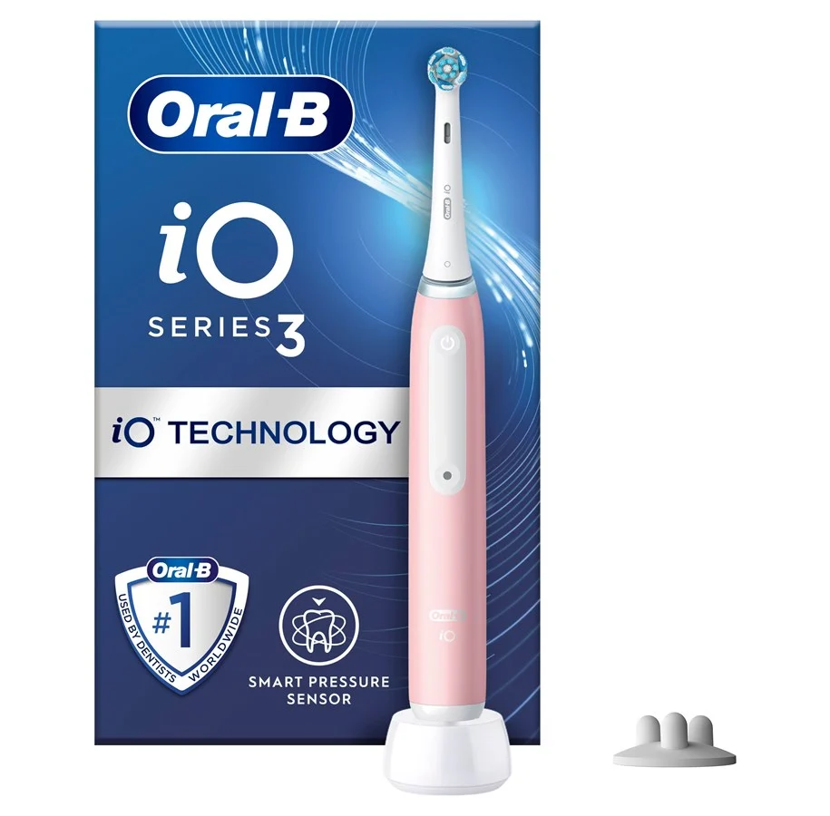Oral-B iO 3 Black, Eлектрическа четка за зъби, 1 бр.