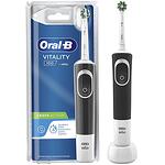 Oral-B D100 Cross Action Black, Eлектрическа четка за зъби, 1 бр.