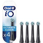 Oral-B iO Ultimate Clean Black, Накрайници за eлектрически четки, 4 бр.