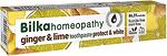 Bilka Homeopathy, хомеопатична паста за зъби с джинджифил, 75 мл.