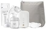 Philips Avent, Natural Motion Premium, електрическа помпа за кърма с 5 торбички и несесер