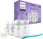 Philips Avent, Natural Response 3.0, шише, 2х125 мл + шише 2х260 мл + 2 клапи AirFree + залъгалка + четка