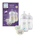 Philips Avent, Natural Response 3.0, РР, шишета 2х260 мл + 2 бр. залъгалки