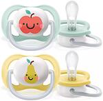 Philips Avent, Ultra Air, залъгалки, 0-6 месеца, 2 бр.