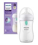 Philips Avent, Natural Response 3.0, AirFree, шише с биберон 1+ месеца, 260 мл.