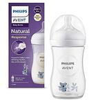 Philips Avent, Natural Response 3.0, шише с биберон 1+ месеца, 260 мл.