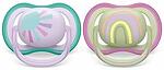 Philips Avent, Ultra Air, залъгалки с кутийка, 0-6 месеца, 2 бр.