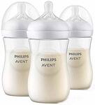 Philips Avent, Natural Response 3.0, шишета с биберон 1+ месеца, 2 бр., 260 мл.