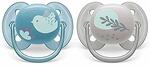Philips Avent, Ultra Soft, залъгалки с кутийка, 6-18 месеца, 2 бр.